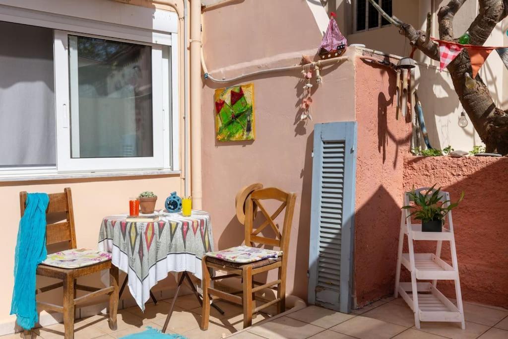 Backyard Art Studio Chania  Buitenkant foto