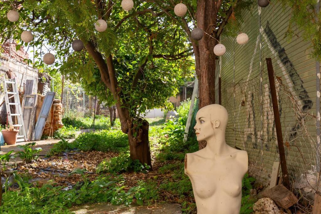 Backyard Art Studio Chania  Buitenkant foto